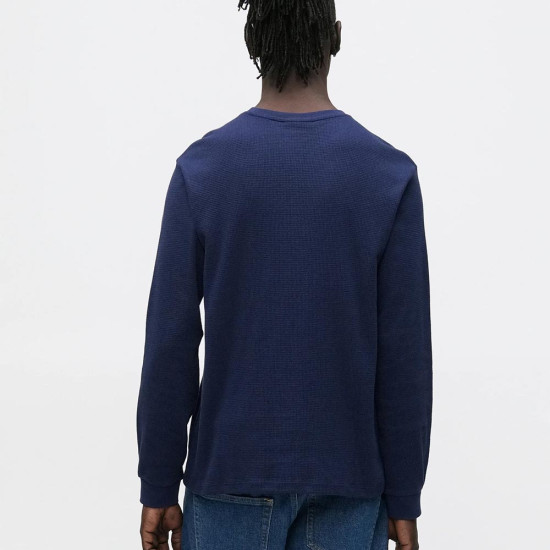 Calvin Klein Ανδρική μακρυμάνικη μπλούζα Long Sleeve Waffle T-shirt